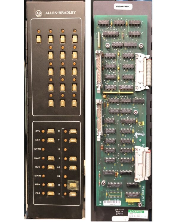 Allen Bradley 8200 Processor Control Panel