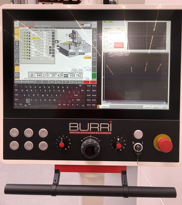 Burri BZ70H CNC Generative Gear Grinding Machine