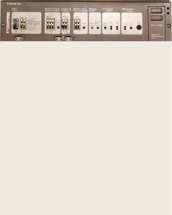 Siemens S5 PLC Power Supply