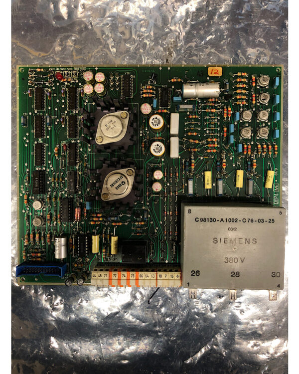 Siemens 6RA DC Drive Card